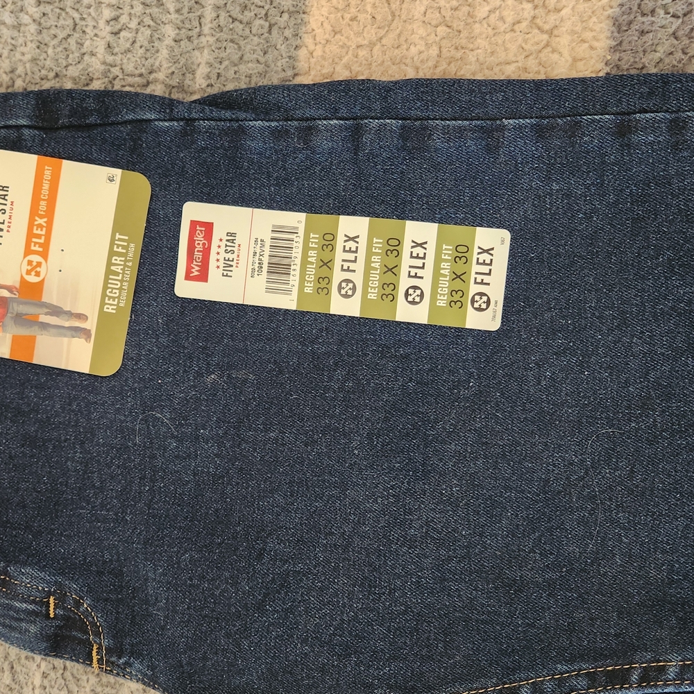 Wrangler Regular Fit Blue Jeans